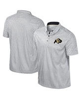 Colosseum Men's Black Colorado Buffaloes Big Tall Marty Rival Polo Shirt