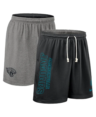 Nike Men's Black Jacksonville Jaguars Sideline Reversible Performance Shorts