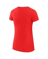 G-iii 4Her by Carl Banks Women's Red Boston Sox City Graphic Fitted T-Shirt