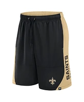 Fanatics Men's Black New Orleans Saints No Defense Shorts
