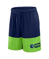 Logo Athletic Men's Navy Minnesota Timberwolves Best of the Shorts