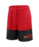 Logo Athletic Men's Red Chicago Blackhawks Best of the Shorts
