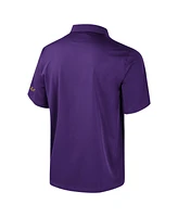 Colosseum Men's Purple Lsu Tigers Strike Bowling Button-Up Shirt