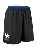 Nike Men's Royal/Black Kentucky Wildcats 2025 Sideline Reversible Performance Shorts