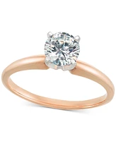 Diamond (1 ct. t.w.) Engagement Ring 14K White, Yellow or Rose Gold