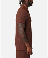 Xxiii Men's Ethan Quarter Zip Polo Shirt