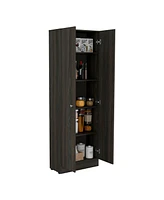 Depot E-shop Dakari Multistorage Double Door Cabinet, Five Shelves