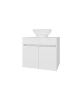 Sheridan Bathroom Vanity with 2 Doors, White