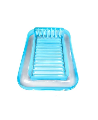 Swimline Original Suntan Tub Relaxing Outdoor Cushioned Water Lounge Float, Blue