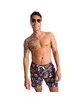 Chubbies Men's 5.5" Black Tampa Bay Buccaneers The Neon Lined Classic Swim Trunks
