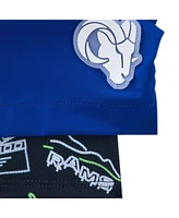 Chubbies Men's 5.5" Blue Los Angeles Rams Lined Classic Swim Trunks
