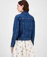 Levis Womens Original Denim Trucker Jacket Adore Midi Dress
