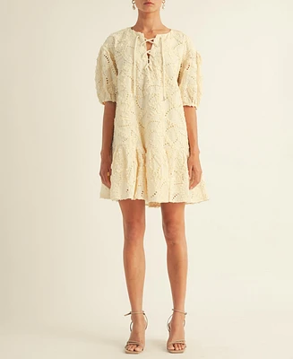 Arose Studio, Inc Women's Maia Cotton Short Dress