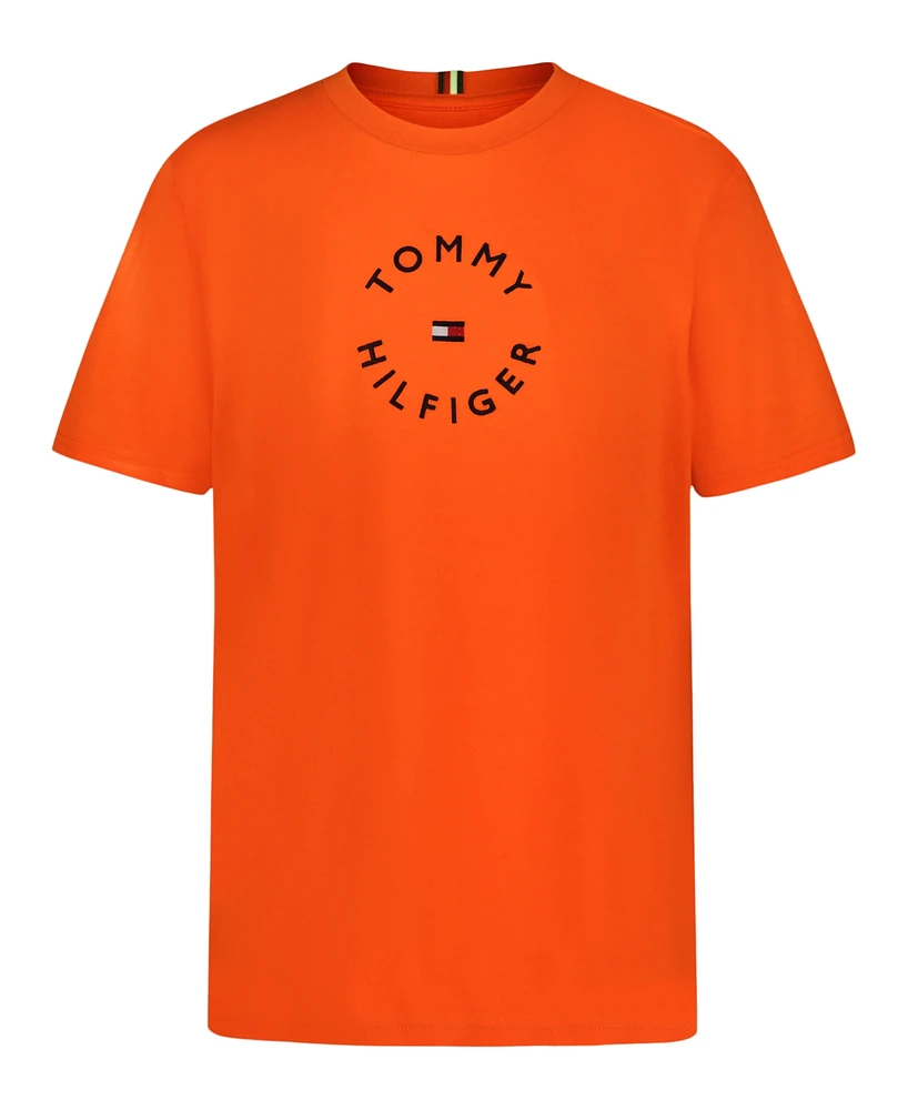 Tommy Hilfiger Big Boys Essential Lockup Short Sleeve T-Shirt