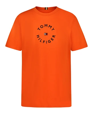 Tommy Hilfiger Big Boys Essential Lockup Short Sleeve T-Shirt