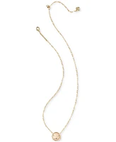Kendra Scott Sand Dollar Short Pendant Necklace, 17-2/5" + 3" extender