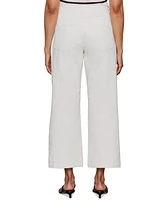 Sanctuary Women's League High-Rise Crop Wide-Leg Jeans
