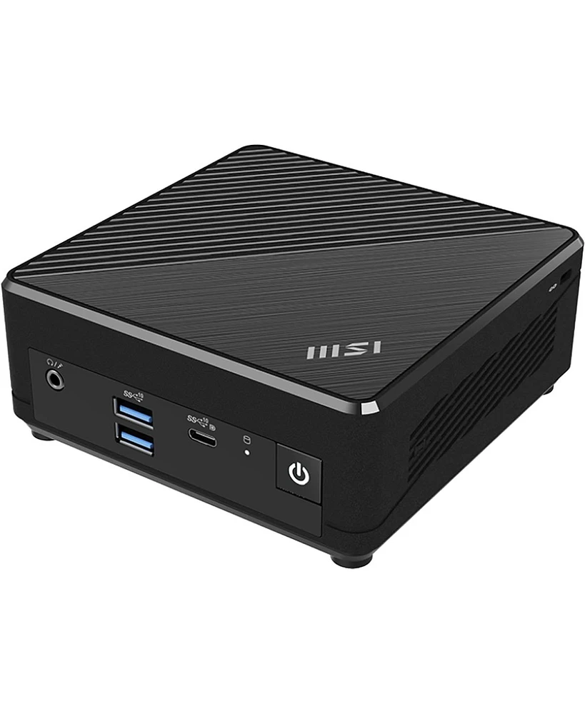 Msi Cubi N Adl-020BUS Mini Barebone Desktop Computer, Intel Celeron N100 1.8GHz, Ram, Storage and Os Not Included, Black