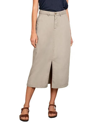 Celtic & Co. Women's Twill Midi Skirt