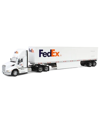 Diecast Masters 1/50 FedEx Peterbilt 579 Day Cab Tandem Axle with 53' Dry Cargo Trailer