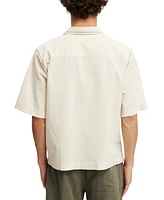 Cotton On Men's Box Fit Short Sleeve Polo Shirt