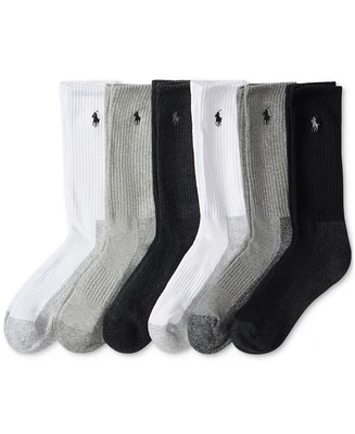 Polo Ralph Lauren Men's 6-Pk. Performance Crew Socks