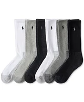 Polo Ralph Lauren Men's 6-Pk. Performance Crew Socks