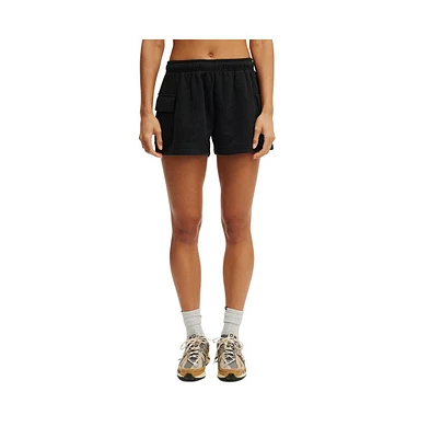 Cotton On Women's Active Plush Cargo Short