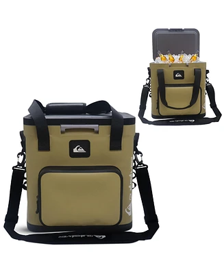 Quiksilver Coastal Collection 48-72H 5 Layer Insulated Zipperless Box Cooler with Adjustable Strap and Air Sealed Lid