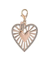 Rachel Rachel Roy Gold Tone Heart Bag Charm