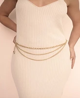 Ettika Modern Edge Hip Belt