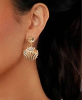 Ettika Santorini Shell Drop Earrings