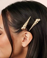 Ettika Capri Shell Barrette Set