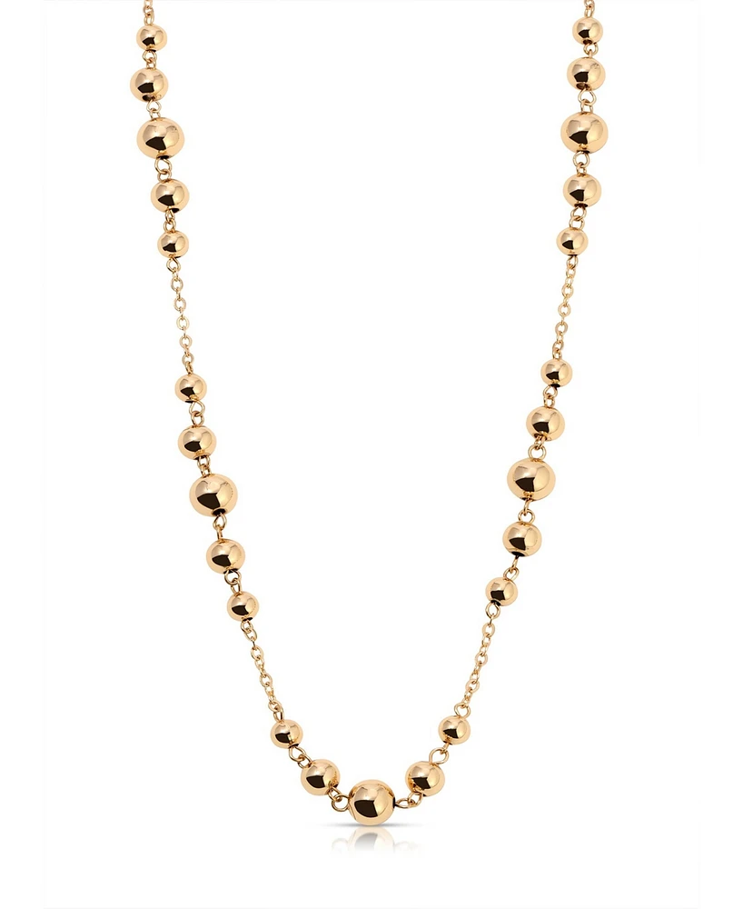 Ettika Single Chain Bubble Necklace