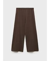 Mango Women's Plain Cotton Pajama Pants