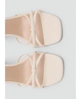 Mango Women's Strappy Heeled Sandals