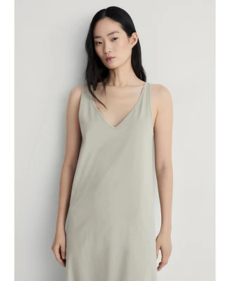 Mango Women's Cotton Soft Finish Dress
