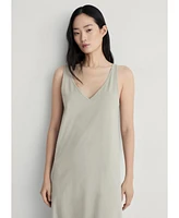 Mango Women's Cotton Soft Finish Dress