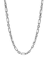 Effy Men's Large Oval Link 22" Chain Necklace in Sterling Silver