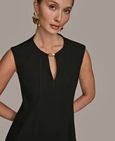 Donna Karan New York Women's Sleeveless A-Line Dress