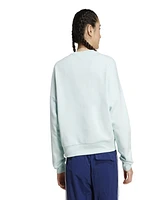 adidas Women's Essentials Small Logo Feel Cozy Crew Neck Sweatshirt