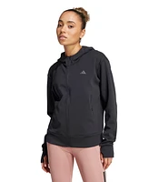 adidas Women's Designed For Training Full-Zip Hoodie Sweatshirt