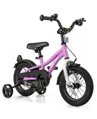 Kids Bicycle with Dual Brakes Training Wheels for Beginner Riders