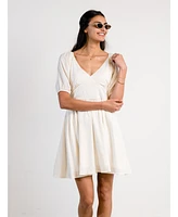 Able Women's Arden Ruched Mini Dress