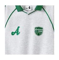 Cotton On Big Boys Little/Big Polo Collar Fleece Top