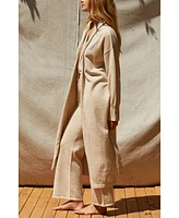 Crescent Women's Andie Duster Sweater Knit Cardigan