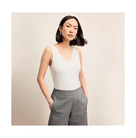 M.m.LaFleur Women's Alecia V-Neck Tank - Eco 365Knit