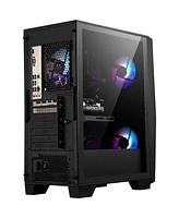 Msi Codex R2 C14NUC5-229US Gaming Desktop Computer, Intel Core i5-14400F 2.5GHz, 32GB Ram, 1TB Ssd, Nvidia GeForce Rtx 4060 8GB, Windows 11 Pro, Black