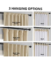 Half Price Drapes Neutral Ground Signature Velvet Blackout Curtain