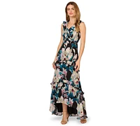 Adrianna Papell Women's Sleeveless Mermaid Dress